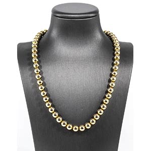 Gold necklace, mark of TIFFANY & CO.14k ... 