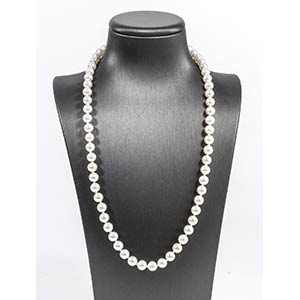 Akoia pearls necklacewith 18k yellow gold ... 