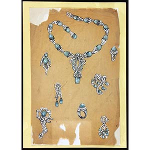 Design for necklace, rings, earrings, ... 