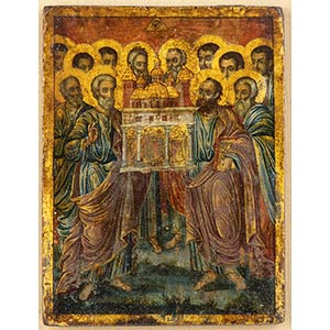 Russian icon of the twelve ... 