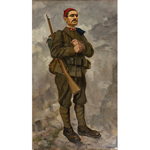G. AVITABILE  Napoli, 1864 - 1911  Soldier ... 