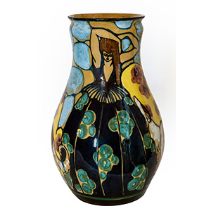 PALATINO ARS - ROMA  Vase decorated with ... 