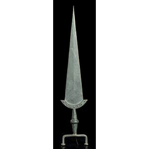 A METAL DAGGER
Middle East, 20th ... 