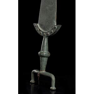 A METAL DAGGER
Middle East, 20th ... 