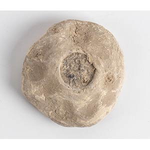 Large Sasanian clay bulla with ram; ca. 5th ... 