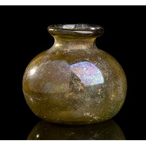 Byzantine Glass small Jar; ca. 5th - 6th ... 