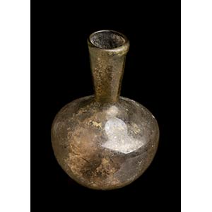 Byzantine Glass Unguentarium; ca. ... 