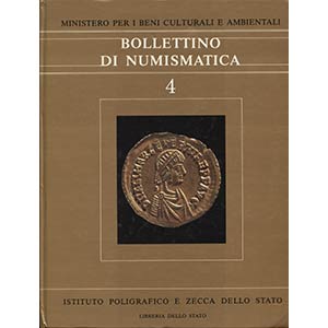 A.A.V.V. -  Boll. Di Numismatica 4.  Roma, ... 