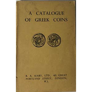 ASKEW Gilbert. A Catalogue of Greek Coins. ... 