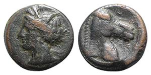 Carthaginian Domain, Sardinia, c. 300-264 ... 