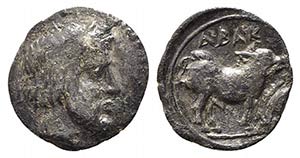 Sicily, Abakainon, c. 420-400 BC. AR Litra ... 