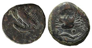 Sicily, Akragas, c. 425/0-410/06 BC. Æ ... 
