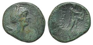 Sicily, Amestratos, c. 215-213 BC. Æ ... 