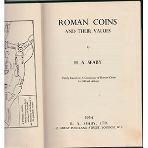 SEABY Harold A. Roman Coins and their ... 