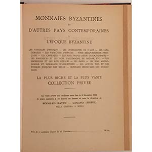 Ratto R. Monnaies Byzantines et D Autres ... 