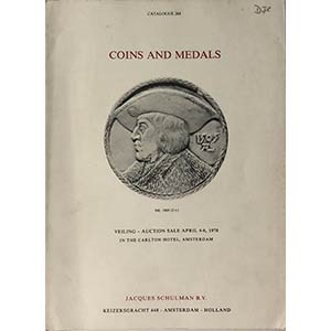 Schulman J.  Catalogue No. 268, Coins and ... 