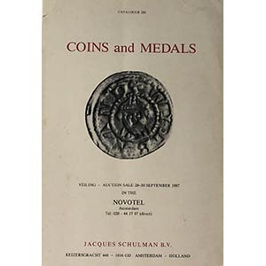 Schulman J.  Catalogue No. 286, Coins and ... 