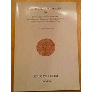 Vecchi I. Nummorum Auctiones No.10. Celtic, ... 