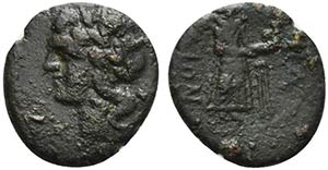 Sicily, Katane, c. 339/8-300 BC. Æ ... 