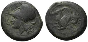 Sicily, Syracuse, 400-390 BC. Æ Litra ... 