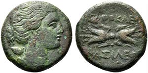 Sicily, Syracuse. Agathokles (317-289 BC). ... 