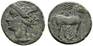 Carthage, c. 400-350 BC. Æ (16mm, 2.06g, ... 