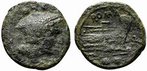 Q series, South-East Italy, 211-210 BC. Æ ... 
