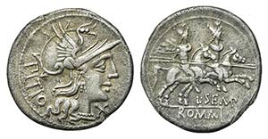 L. Sempronius Pitio, Rome, 148 BC. AR ... 