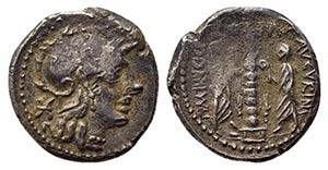 Ti. Minucius C.f. Augurinus, Rome, 134 BC. ... 