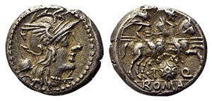 T. Quinctius Flamininus, Rome, 126 BC. AR ... 
