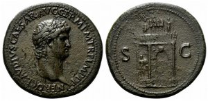 Nero (54-68). Æ Sestertius (36mm, 25.49g, ... 
