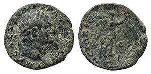 Vespasian (69-79). Æ As (25.5mm, 6.61g, ... 