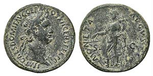 Domitian (81-96). Æ As (27.5mm, 8.45g, 6h). ... 
