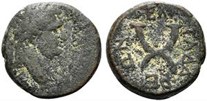 Titus (Caesar, 69-79). Decapolis, Gadara. Æ ... 