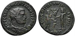 Diocletian (284-305). Radiate (20mm, 3.12g, ... 