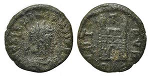Valentinian III (425-455). Æ Nummus (13mm, ... 
