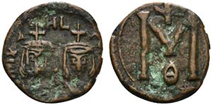 Michael II and Theophilus (820-829). Æ 40 ... 
