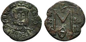 Theophilus (829-842). Æ 40 Nummi (20mm, ... 