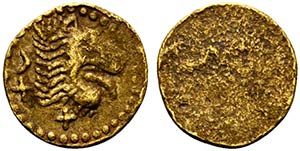 Etruria, Populonia, c. 300-250 BC. AV 25 ... 