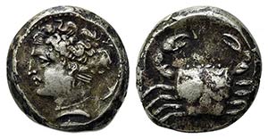 Sicily, Motya, c. 405-397 BC. Replica of ... 