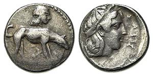 Sicily, Segesta, c. 420-400 BC. Replica of ... 