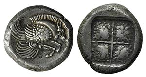 Ionia, Klazomenai, c. 500-480 BC. Replica of ... 