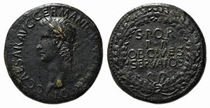 Gaius (Caligula, 37-41). Replica of ... 