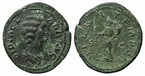 Didia Clara (Augusta, AD 193). Replica of ... 