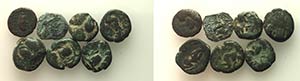 Lot of 7 Oriental Greek Æ coins, to be ... 