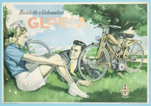 GLORIA Bicycles and mopedsPosterAMF GLORIA ... 