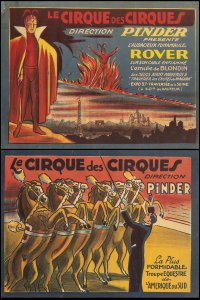 HARFORDLe Cirque PINDERTwo posters for the ... 
