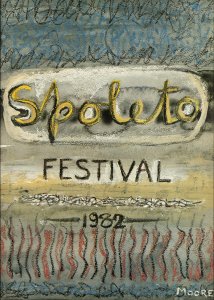 MOORESPOLETO 1982Lithographic poster for the ... 