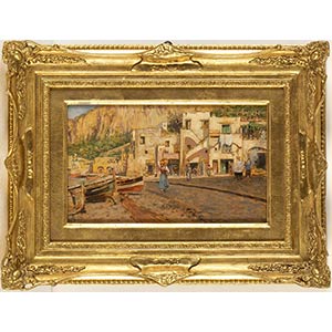 VINCENZO CAPRILE (Naples, 1856 - 1936)Capri ... 