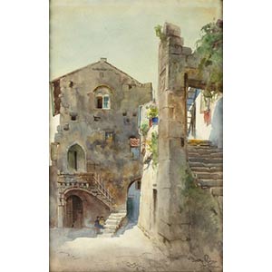 DANTE RICCI (Serra San Quirico, 1879 - Rome, ... 